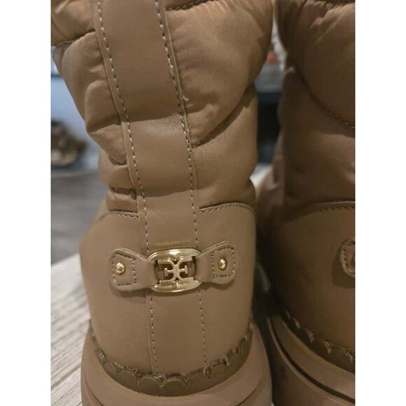 Sam Edelman Women's Brown Ankle Snow Boots Size 9.5 Winter Warm Casual - Picture 6 of 11